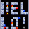 青と赤で知恵熱の当時のゲーム画面3