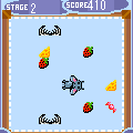 ネズミパニック Ｆ用の当時のゲーム画面