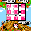 ナンバーロジック F用の当時のゲーム画面