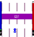 爆走ダッシュの当時のゲーム画面2
