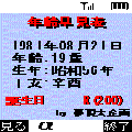 年齢早見表の当時のゲーム画面3