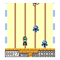 ロープアクションの当時のゲーム画面