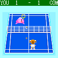 バドミントンの当時のゲーム画面2