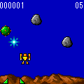 暁星１２号作戦の当時のゲーム画面