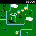 ツインビー(503版)の当時のゲーム画面2