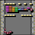 コナミのブロック崩し 謎の壁の当時のゲーム画面2