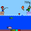 ワンツー釣りぃ!!の当時のゲーム画面2