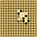 森田五目並べの当時のゲーム画面2