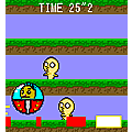 ツキモチ保護大作戦の当時のゲーム画面2