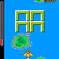 ブロッククォースの当時のゲーム画面2