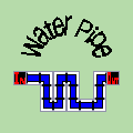 WaterPipeの当時のゲーム画面