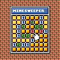 Mine Sweeperの当時のゲーム画面