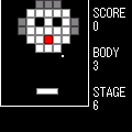 NT-BLOCK-SUPERの当時のゲーム画面