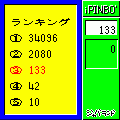 iPINBO'の当時のゲーム画面2