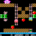 ナッツ&ミルク (クラシック版)の当時のゲーム画面2