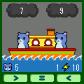 ハーブ&ミントの兄弟船の当時のゲーム画面2