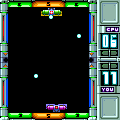 スカイホッケーの当時のゲーム画面2