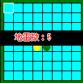 地雷付!リバーシの当時のゲーム画面2