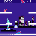 シティコネクションの当時のゲーム画面2