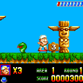 高橋名人の冒険島の当時のゲーム画面2