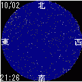 星空時計(504i用)の当時のゲーム画面2