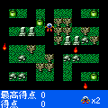 妖怪探偵ちまちまの当時のゲーム画面