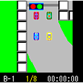 Tiny Racingの当時のゲーム画面
