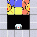 石板庭の当時のゲーム画面
