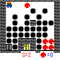 爆弾迷路の当時のゲーム画面