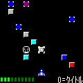 BLOCKSHOOT2の当時のゲーム画面
