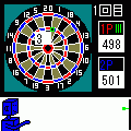 ろぼっとダーツ! -Bull’s Eye-の当時のゲーム画面3