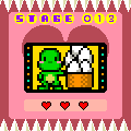 恐竜のたまごの当時のゲーム画面2