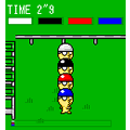 激走!競ツキモチの当時のゲーム画面