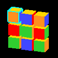 CubeTheCubeの当時のゲーム画面