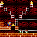 ロードランナーの当時のゲーム画面2