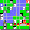 i戦略 MAPエディタの当時のゲーム画面