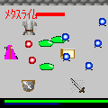 ドラゴンアタックWIZの当時のゲーム画面