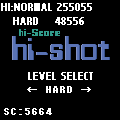 HI-SC-SHOTの当時のゲーム画面2