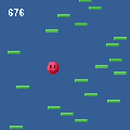 PapiJumpの当時のゲーム画面