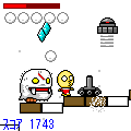スノーGの当時のゲーム画面