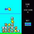 ｉぴよぴよ４の当時のゲーム画面