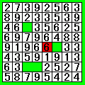 Number Erasedの当時のゲーム画面