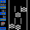RETRO DRIVEの当時のゲーム画面