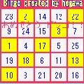 bingoの当時のゲーム画面