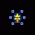 TRIHEXの当時のゲーム画面