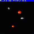 spaceWalkWalkの当時のゲーム画面