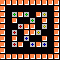 LINE BLOCKSの当時のゲーム画面