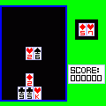 ピラミッドの当時のゲーム画面