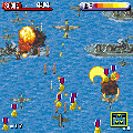 陸海空ジオラマ大爆破 空戦アプリの当時のゲーム画面