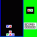 ヤジヤジの当時のゲーム画面